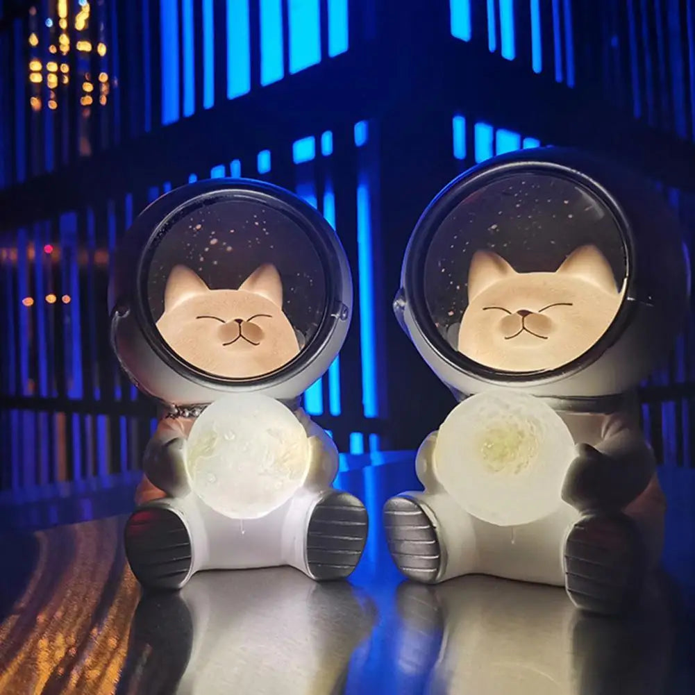 Spaceman Night Light Resin
