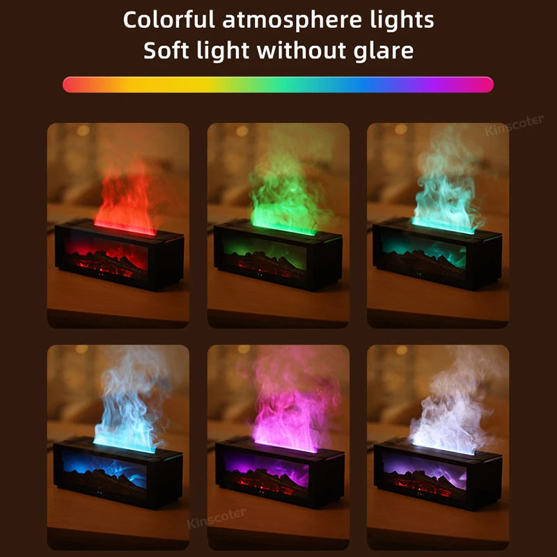 Simulated Fireplace Aroma Diffuser