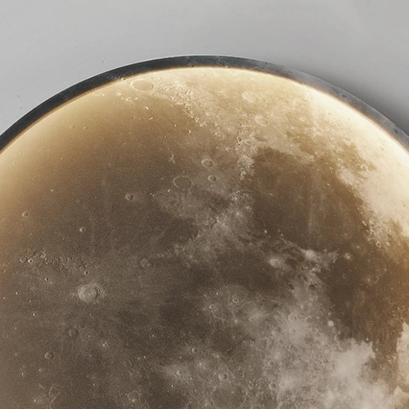 Minimalist Moon Wall Lamp