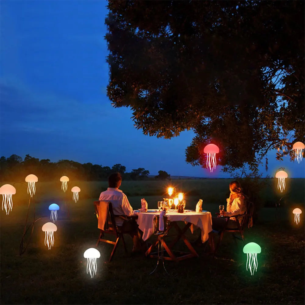 Cartoon Jellyfish Night Light RGB