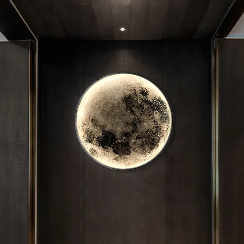 Minimalist Moon Wall Lamp
