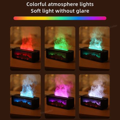 Simulated Fireplace Aroma Diffuser