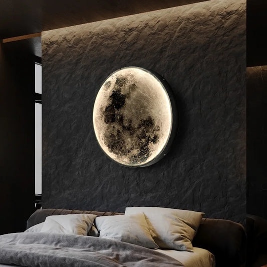 Minimalist Moon Wall Lamp