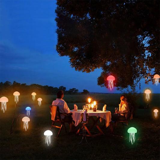 Cartoon Jellyfish Night Light RGB